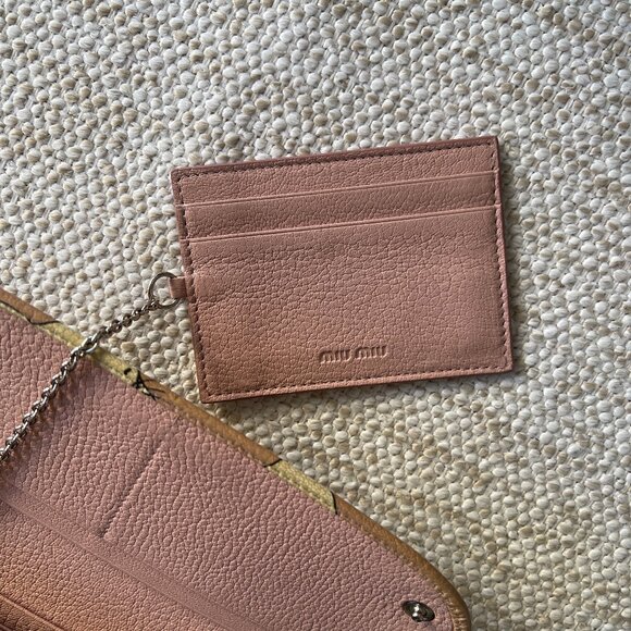 Miu Miu Cat Print Flap Over Long Wallet Rare Limited Edition w COA MINT - Picture 7 of 11